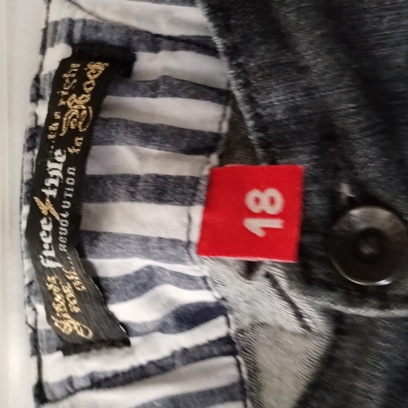 FREE STYLE REVOLUTION WOMEN PLUS SIZE BOTTOM WIDE LEG PANT - Picture 8 of 8